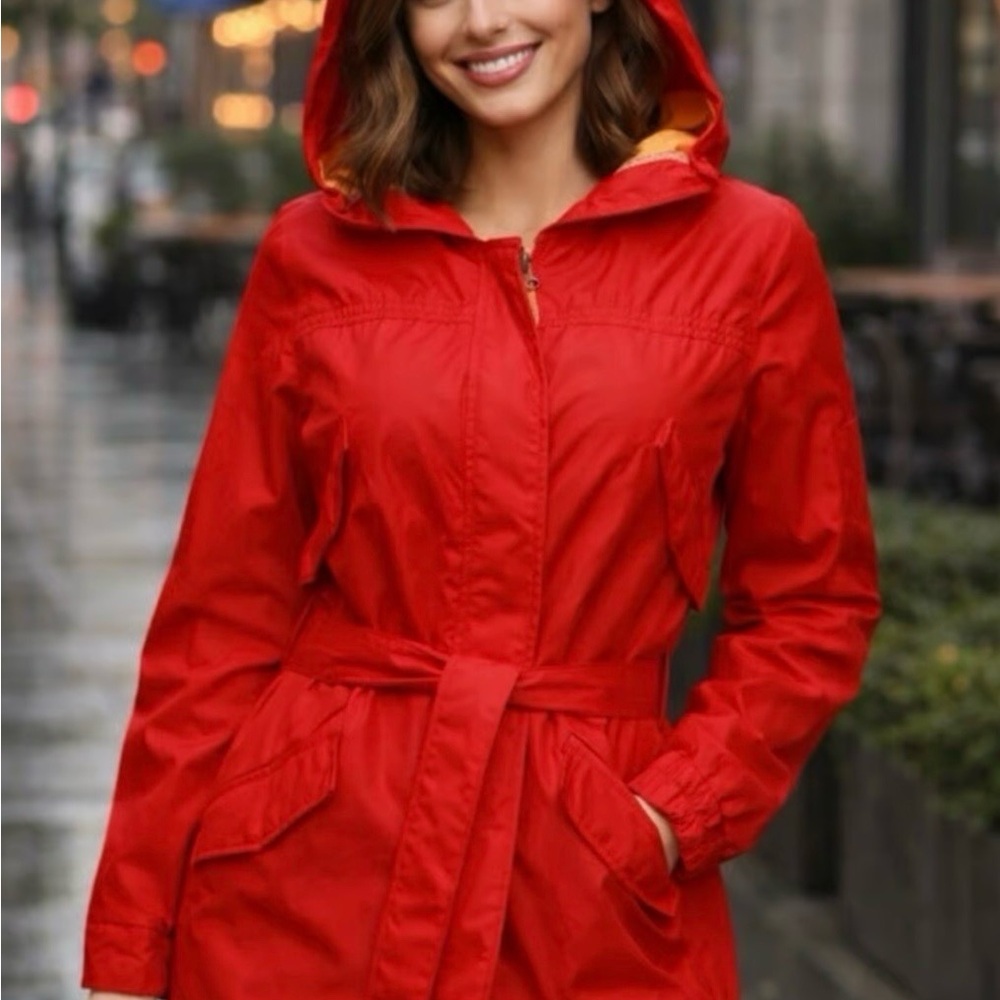 ANTHROPOLOGIE Red Butterfly DAUGHTERS OF THE LIBERATION Boho Chic Jacket SZ M